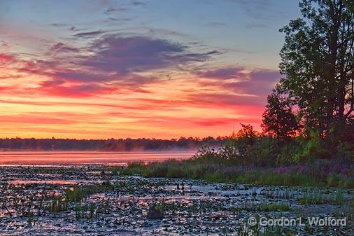 Bellamys Lake At Sunrise_13886-7.jpg - Photographed near Toledo, Ontario, Canada.